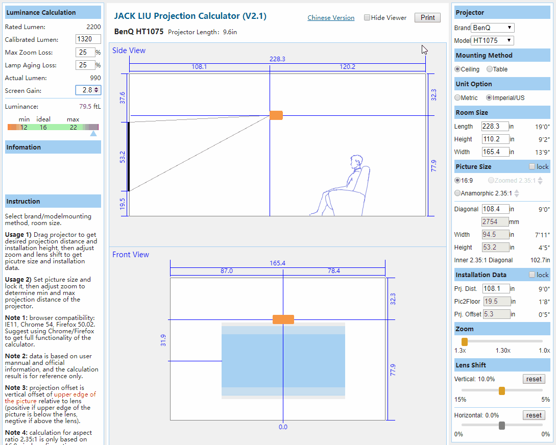 How many Foot Lamberts are you hitting in your HDR light controlled